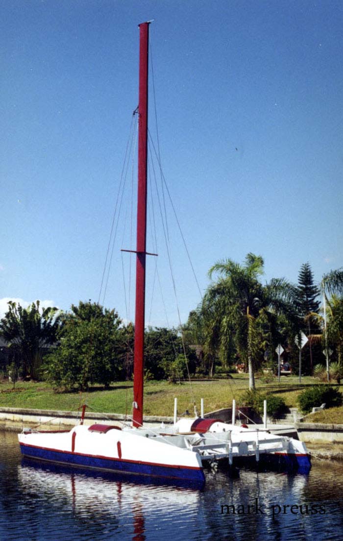 wooden sailboat